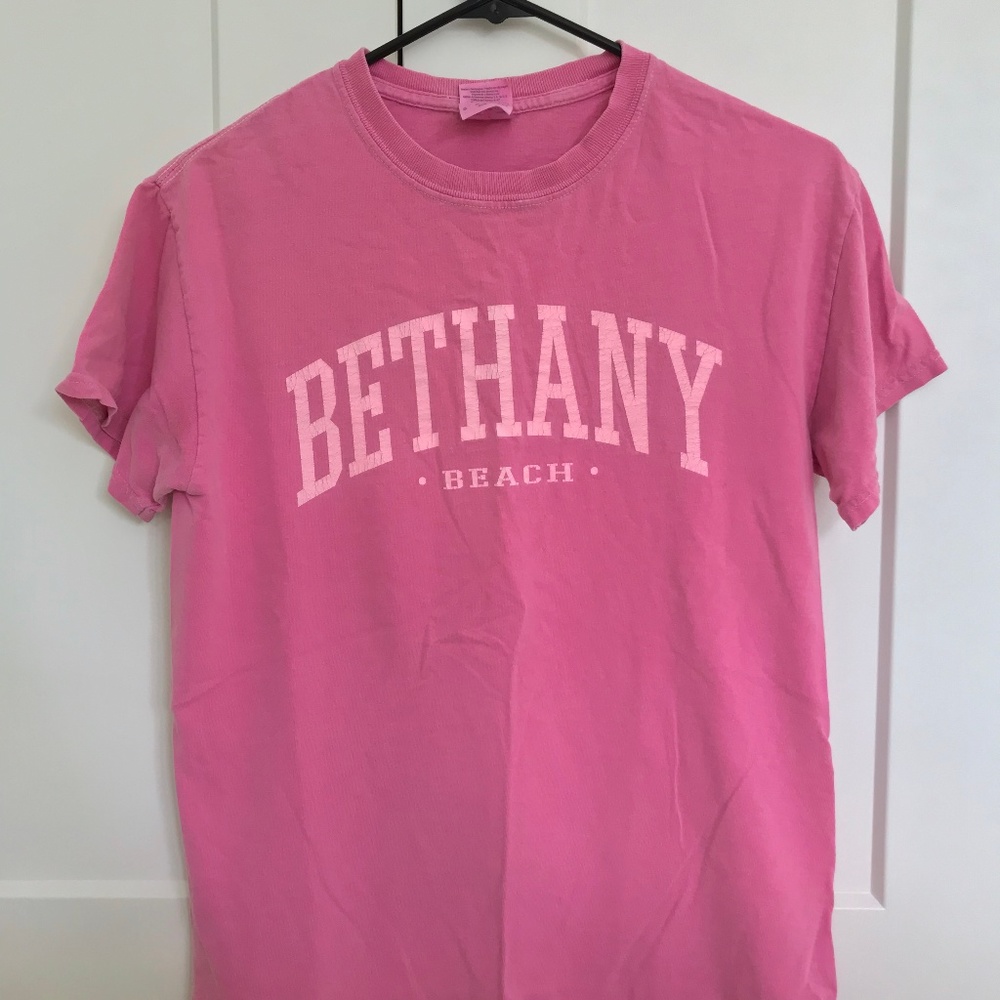 Pink Bethany Beach t-shirt